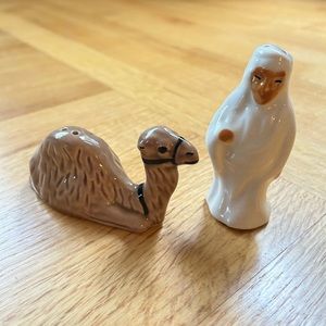 Vintage Sheik and Camel Salt and Pepper Shakers 1950’s